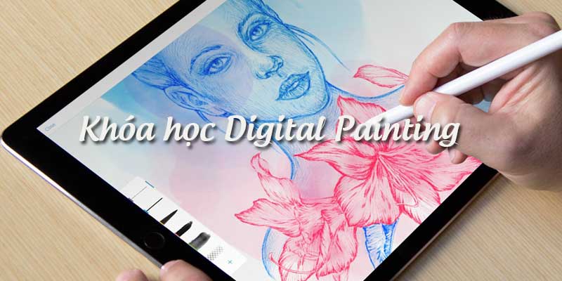 khóa học digital painting